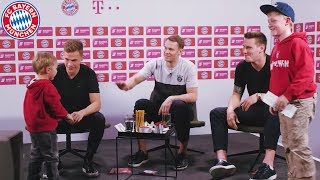 Neuer, Kimmich & Süle überraschen Fans in der Erlebniswelt! | FC Bayern Prank mit Magenta Sport