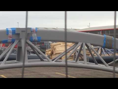 Blackpool Pleasure Beach - Icon Construction Update- 24th December 2017 Blackpool Pleasure Beach - Icon Construction Update- 24th December 2017