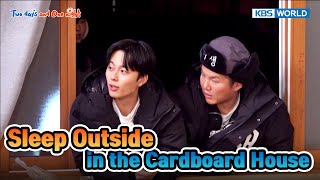 Two losers and the cardboard house 📦 [Two Days and One Night 4 Ep257-1] | KBS WORLD TV 250126