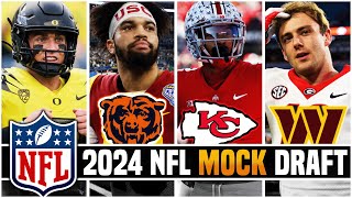 2024 NFL Mock Draft | Caleb Williams Heads To Chicago
