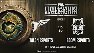 [Dota 2 Live] BOOM Esports vs Talon Esports - Grand Final PGL Wallachia 4 SEA CQ @VEENOMONDOTA