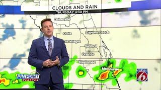 Dry day across Central Florida before increasing clouds, rain roll in tomorrow