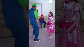 Sneaky Luigi tricked Mario and screwed up! #shorts #mario #supermario