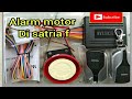 Pasang alarm motor remot stater di motor satria