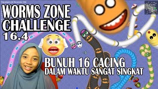 Jebak Semua Cacing Alaska dlm waktu singkat | game cacing Challenge 4.16 worms zone Indonesia