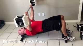 BB Decline Bench Press