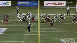 October 7, 2016 - Darian Durant 29 yard pass to Jeff Fuller