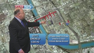 Traffic Could Be Nightmare Thursday Night In Downtown Nashville