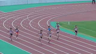 20190615_南九州高校総体_女子200m_準決勝1組