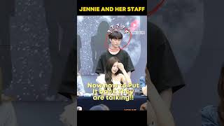 He is cute tho and Jennie Reaction got Me. #jennie #shorts #trending