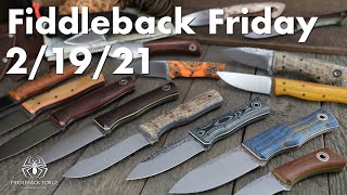 Fiddleback Friday 02/19/21 - Fiddleback Forge Handmade Knives for Bushcraft, Hunting, and Outdoors