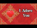 My Love | I Adore You | Inspiration | Gift To Someone You Love❤️#facts #ytvideo