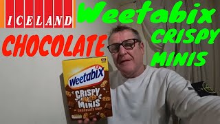 Weetabix CRISPY MINIS CHOCOLATE CHIP FOOD REVIEW