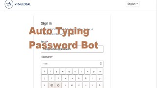 Master Auto-Login \u0026 Bypass On-Screen Keyboard Security for VFS Visa Site | Ultimate Automation Guide