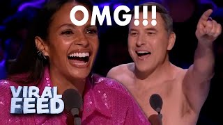 David Walliams STRIPS OFF And Joins The AUDITION On Australia's Got Talent! | VI