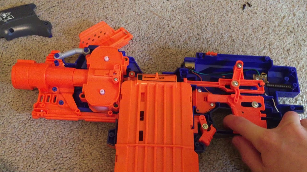 How To Mod A Nerf Stryfe - YouTube