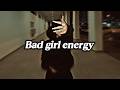 Bad Girl Energy 🖤 | Dark Feminine Pop Playlist