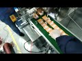 automatic single piece bactiseptic orange wipes making machine sachet size6*8cm