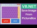 VB.Net Tutorial: How to Save Image From Picturebox to a Folder