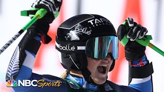 Mikaela Shiffrin stunned by 17-year-old Alice Robinson at World Cup | NBC Sports