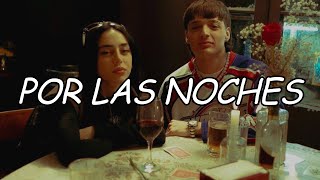 Peso Pluma, Nicki Nicole - Por Las Noches Remix (Video Letra/Lyrics)