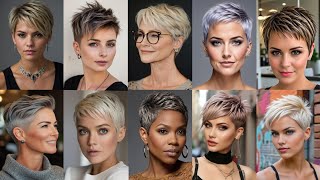 Very nice and gorgeous short pixie Haircut Ideas for women #2025