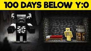 I Beat Minecraft Without Leaving This Cave (100 days)