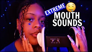 ASMR - EXTREMELY TINGLY MOUTH SOUNDS AT 1000% INTENSITY & SENSITIVITY 🤤❗️(3DIO TINGLES ♡)