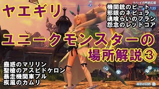 【ゼノブレイド2攻略】ユニークモンスター場所解説③　ヤエギリキズナリング　レベル4編