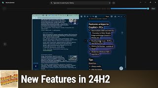 New Features in 24H2 - New Stuff in the Latest Windows 11 Patch