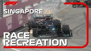 Recreating The 2023 Singapore Grand Prix On The F1 2023 Game