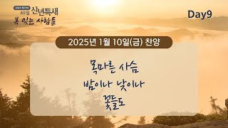 2025 제13차 40일 신년 특별 새벽기도회 찬양 Day9_산샘교회 찬양팀