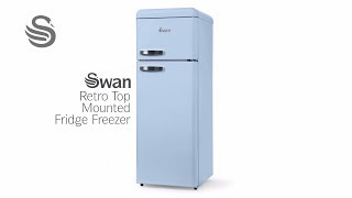 Swan - Retro Range - Top Mounted Fridge Freezer - SR11010