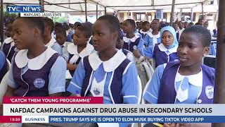 NAFDAC Campaigns Against Drug Abuse In Secondary Schools