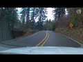 dramatic video shows car driving off cliff in clackamas county