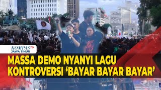 Polisi Langsung Beri Imbauan Kala Massa Demo 'Indonesia Gelap' Nyanyikan Lagu Bayar Bayar Bayar