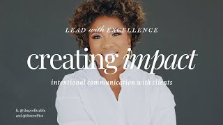 Create a Positive Impact on Clients ft. Dondrea Owens, CPA | Lead with Excellence - 003