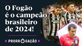 BOTAFOGO VENCE E É CAMPEÃO DO BRASILEIRÃO BETANO; FLUMINENSE E GALO SE SALVAM E ATHLETICO CAI