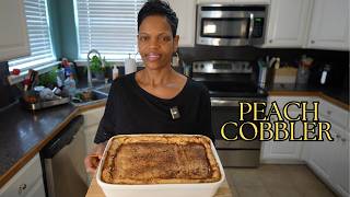 Easy Peach Cobbler Recipe | Only Takes an Hour!!