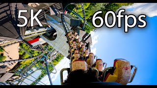 Lech Coaster back seat on-ride 5K POV @60fps Legendia