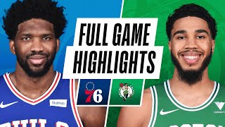 76ERS at CELTICS | FULL GAME HIGHLIGHTS | April 6, 2021