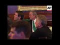 irish pm ahern with senator mccain bush at st. patrick s day lunch