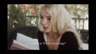 Anya Taylor Joy In My Bag for Vogue