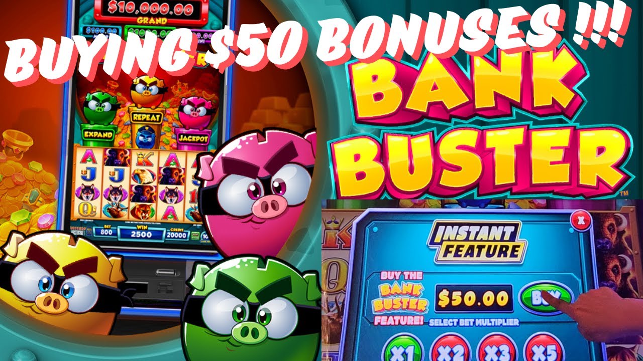 Buying 50 Bonuses From The Piggies Slot Casino Lasvegas Youtube