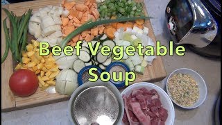 Beef & Vegetable Soup Cook4Me cheekyricho Cooking VIdeo Recipe ep.1,180
