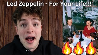 Teen Reacts To Led Zeppelin - For Your Life!!!