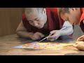 creation of a sand mandala