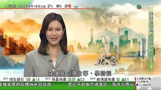 0900 無綫早晨新聞｜美聯儲加息四分三厘 金管局稱將密切監察市況維持貨幣及金融穩定｜旅香港外籍家庭酷愛中國風｜陝西秦腔化妝師研讀劇本了解人物妝容特色｜2022年6月16日 TVB News