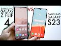 Samsung Galaxy S23 Vs Samsung Galaxy Z Flip 4! (Comparison) (Review)