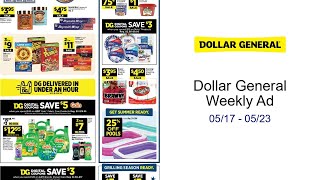 Dollar General Weekly Ad 05 17 05 23